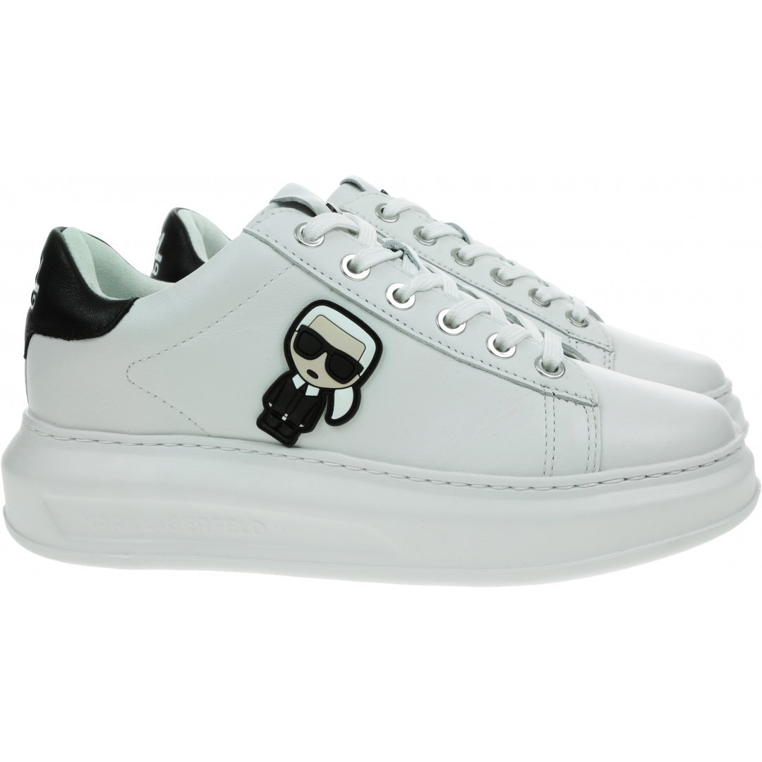 Sneakersy KARL LAGERFELD Kapri Karl Iconic Lo Lace KL62530 011