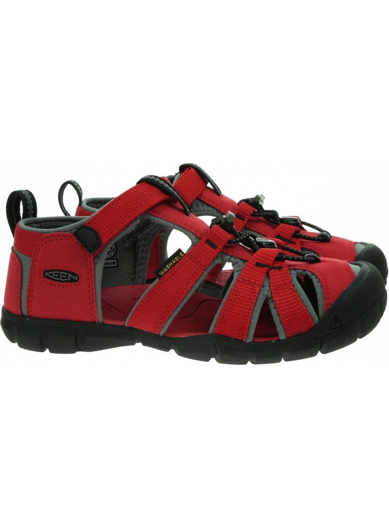 Sportowe Sandały KEEN Seacamp II Cnx 1014478 Racing Red/Gargoyle Sportowe Sandały KEEN Seacamp II Cnx 1014478 Racing Red/Gargoyle