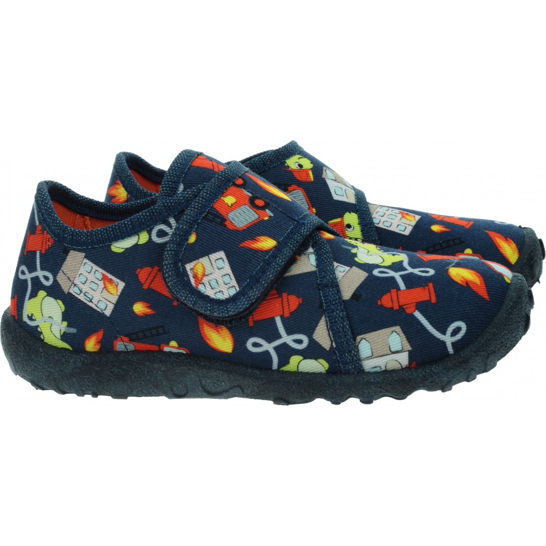 Kapcie ze Strażakiem SUPERFIT Spotty 1-009246-8070
