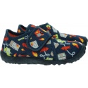 Kapcie ze Strażakiem SUPERFIT Spotty 1-009246-8070