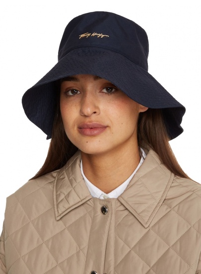 Kapelusz TOMMY HILFIGER Iconic Pop Bucket AW0AW12171 0GY