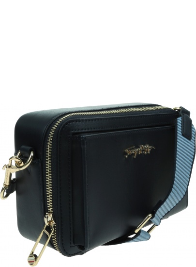 Torebka na Szerokim Pasku TOMMY HILFIGER Iconic Tommy Camera Bag