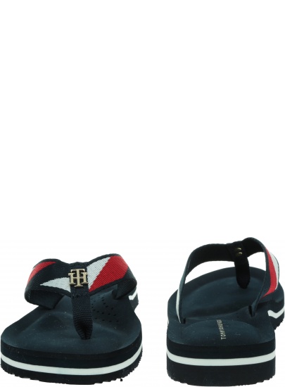 Japonki Damskie TOMMY HILFIGER Th Stripy Comfort Beach Sandal FW0FW06446