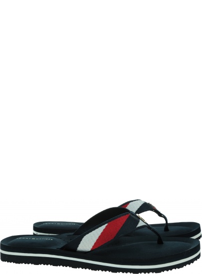 Japonki Damskie TOMMY HILFIGER Th Stripy Comfort Beach Sandal FW0FW06446