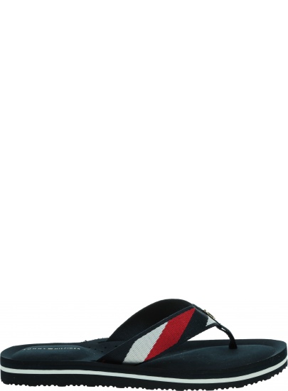 Japonki Damskie TOMMY HILFIGER Th Stripy Comfort Beach Sandal FW0FW06446
