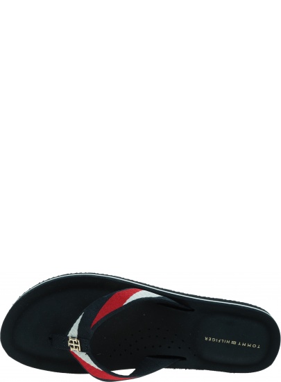 Japonki Damskie TOMMY HILFIGER Th Stripy Comfort Beach Sandal FW0FW06446