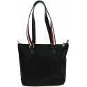 Torebka TOMMY HILFIGER Im New Nylon Small Tote AW0AW11164 BDS