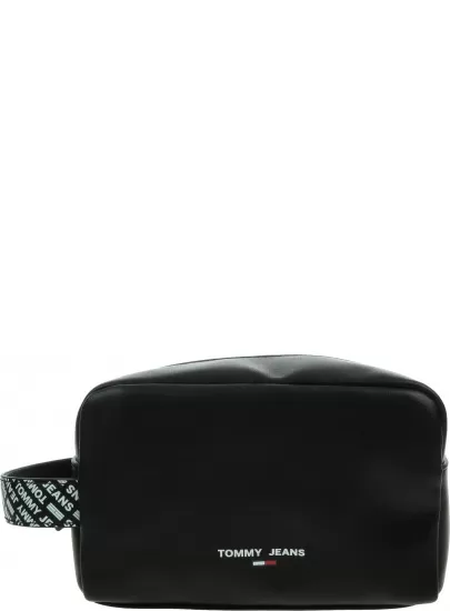 Kosmetyczka TOMMY JEANS Tjm Essential Leather Washbag AM0AM08986 BDS