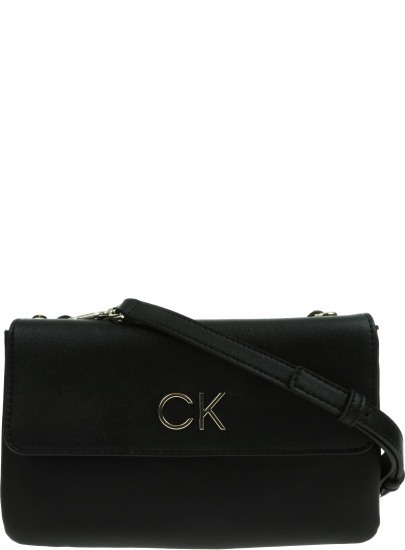 Torebka CALVIN KLEIN Re-Lock Dbl Xbody W/Flap K60K609620 BAX
