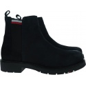 Męskie Sztyblety TOMMY HILFIGER Rwb Hilfiger Suede Chelsea FM0FM04202 DW5