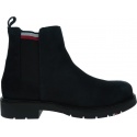 Męskie Sztyblety TOMMY HILFIGER Rwb Hilfiger Suede Chelsea FM0FM04202 DW5