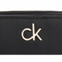 Portfel Damski CALVIN KLEIN Re-Lock Z/A Wallet W/Flap Md K60K608455 BAX