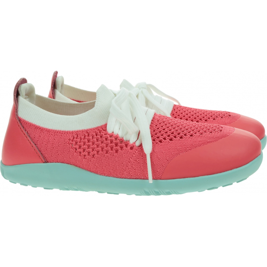 Ultralekkie Buty BOBUX Play Knit Guava + White 732707