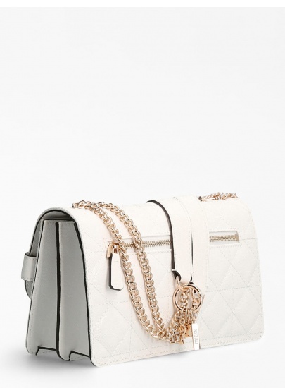 Torebka GUESS Malia Convertible Xbody Flap HWGG8488210 WHI