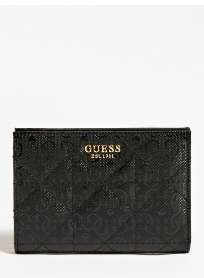 Portfel Damski GUESS Malia Slg Cheque Organizer SWGG8488670 BLA