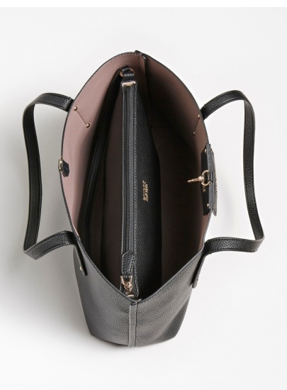 Torebka na Ramię GUESS Eco Brenton Bucket HWEVG839023 BLA