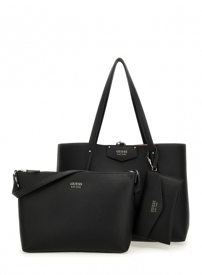 Torebka na Ramię GUESS Eco Brenton Bucket HWEVG839023 BLA