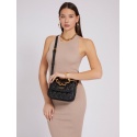Torebka do Ręki GUESS Triana Flap Shoulder HWQS8553190 BLA