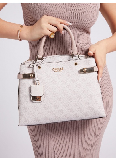 Torebka do Ręki GUESS Zadie Logo Hobo HWSG8396060 PWO