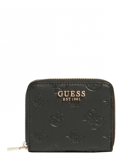 Portfel Damski GUESS Helaina Slg Small Tr SWPG8403370 BLA