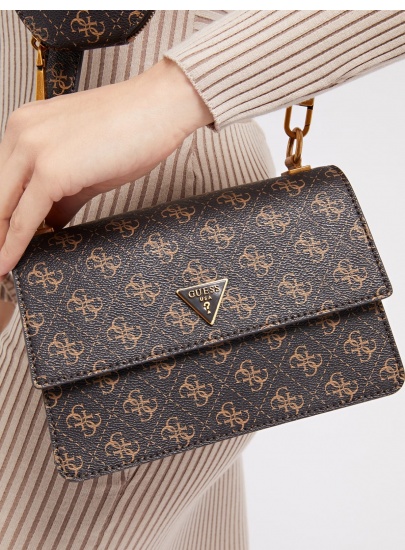 Listonoszka GUESS Brera Triple Cmprtmn HWQB8416190 BNL