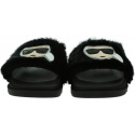 Klapki z Futerkiem KARL LAGERFELD Kondo Tred Ikonic Fur Slide KL80974 WF0