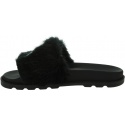Klapki z Futerkiem KARL LAGERFELD Kondo Tred Ikonic Fur Slide KL80974 WF0