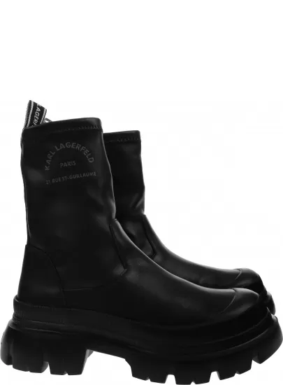 Botki KARL LAGERFELD Trekka Max Midi Stretch Boot KL43580 000