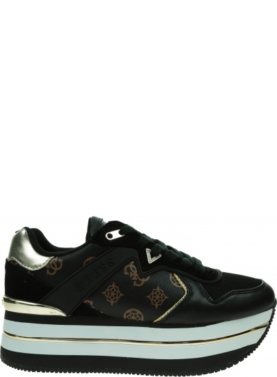 Sneakersy Damskie GUESS Harinna FL7HARFAL12 BRWBL