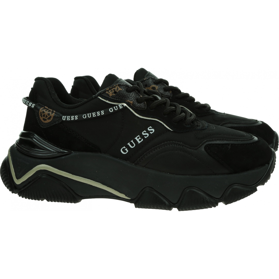 Sneakersy Damskie GUESS Micola FL7MICFAL12 BLACK