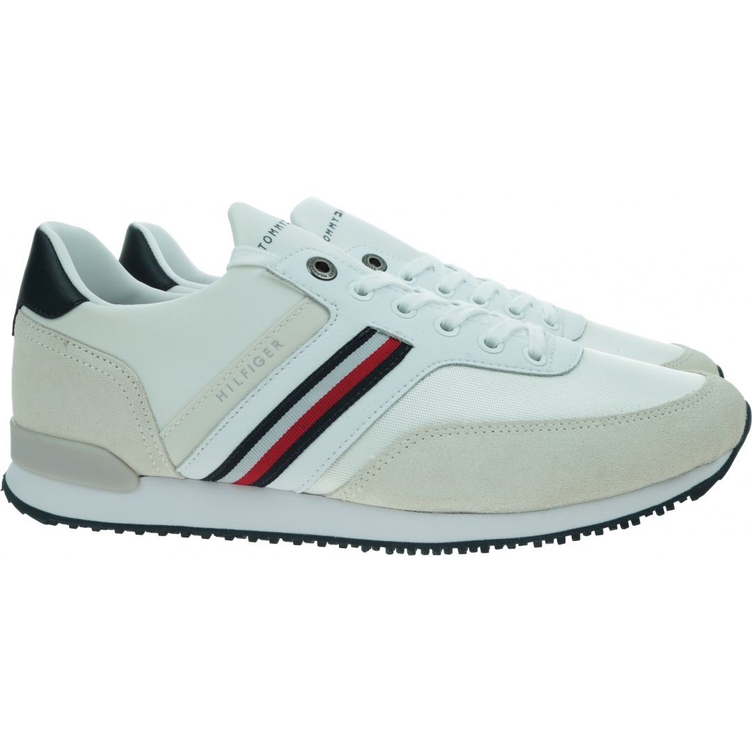 Półbuty Męskie TOMMY HILFIGER Iconic Sock Runner Mix FM0FM04137 YBR