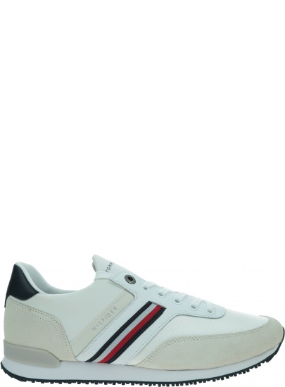 Półbuty Męskie TOMMY HILFIGER Iconic Sock Runner Mix FM0FM04137 YBR