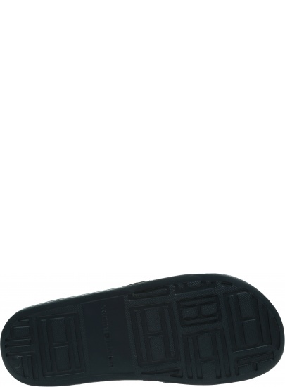 Klapki Damskie TOMMY HILFIGER Webbing Signature Slide FW0FW06720 DW5