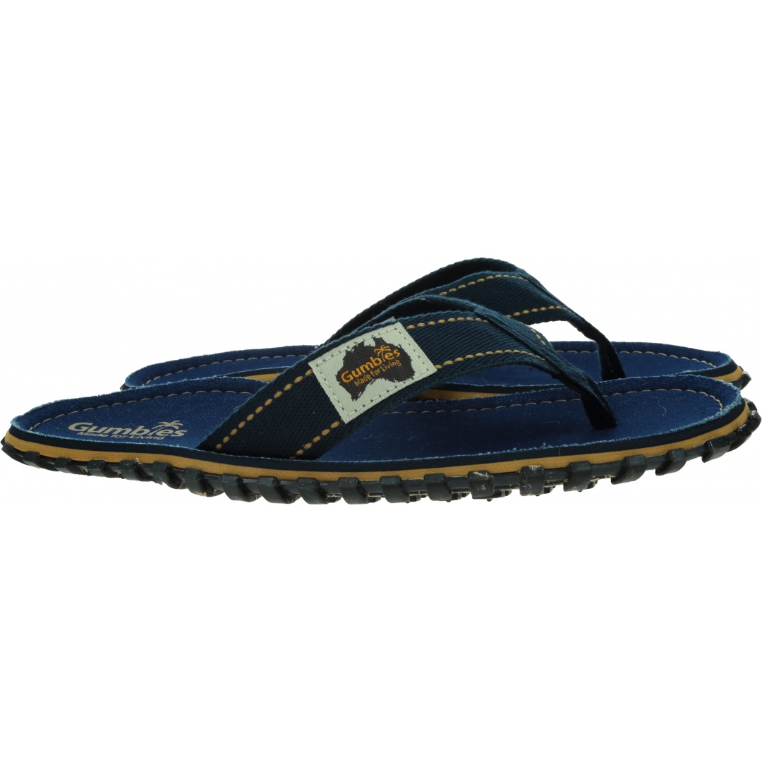 Japonki GUMBIES Islander Canvas Dark Denim