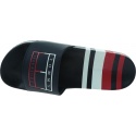 Klapki Męskie TOMMY HILFIGER Strips Hilfiger Pool Slide FM0FM04061 0GY