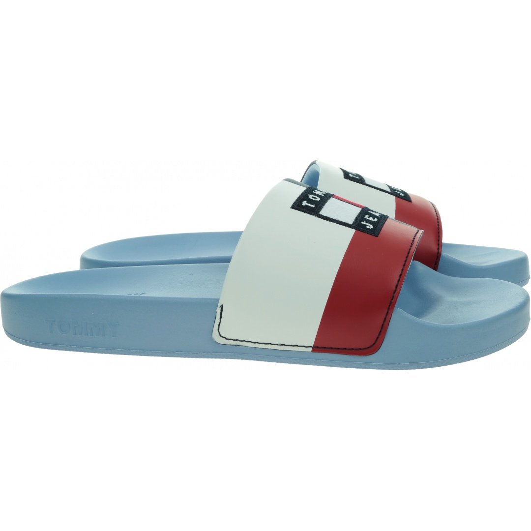 Klapki Damskie TOMMY JEANS Archive Pool Slide EN0EN01941 C1Q