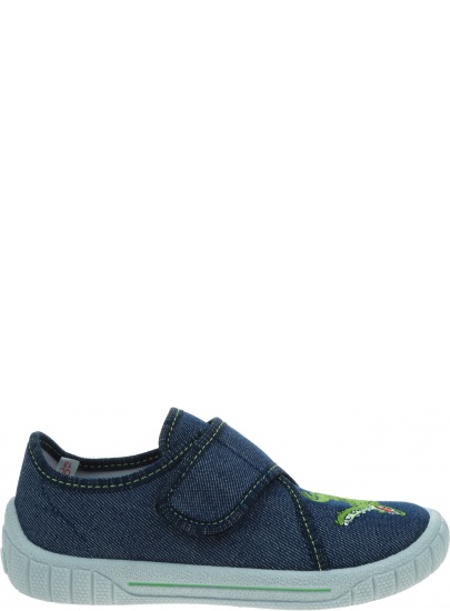 Niebieskie Kapcie z Krokodylem SUPERFIT Bill 1-800278-8040