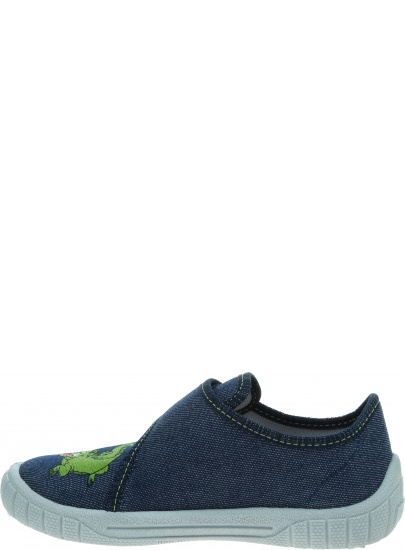 Niebieskie Kapcie z Krokodylem SUPERFIT Bill 1-800278-8040