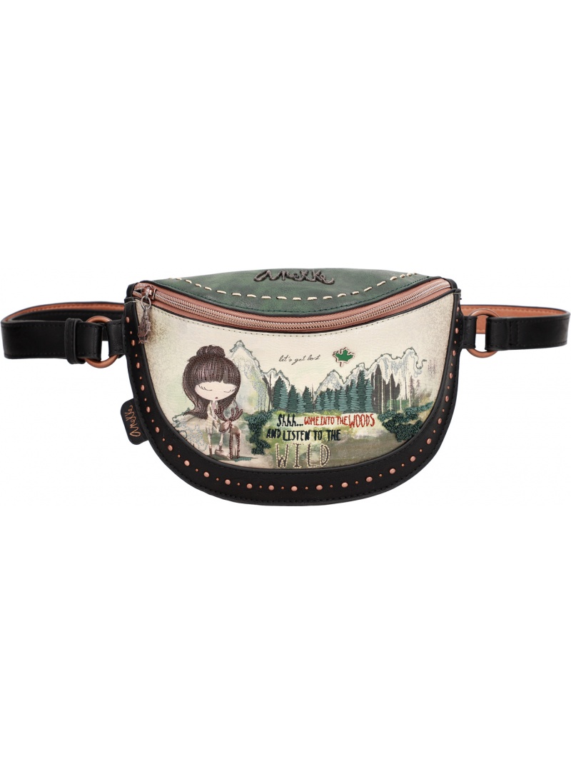 ANEKKE Forest Synthetic Belt Bag 35605-738