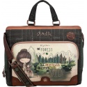 ANEKKE Forest Synthetic Briefcase 35606-116 3