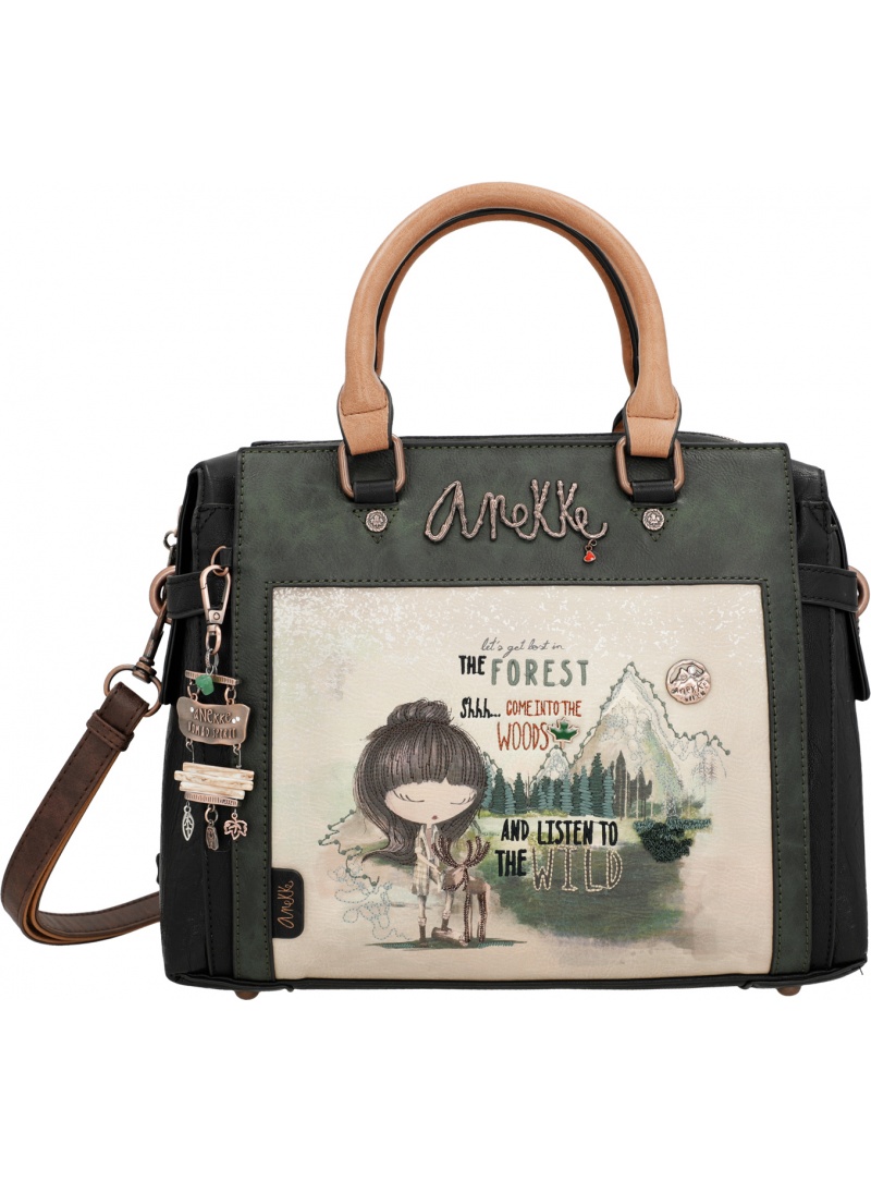 ANEKKE Forest Synthetic Short Handle Bag 35601-151