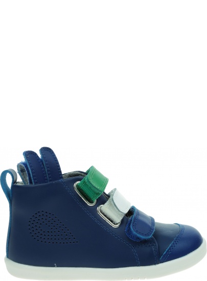 Trampki BOBUX Hi Court Switch Blueberry (Emerald + White) 639501