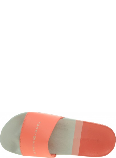 Klapki Damskie TOMMY HILFIGER Th Stripy Pool Slide FW0FW06579 TKM