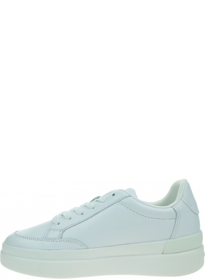 Sneakersy TOMMY HILFIGER Th Signature Leather Sneaker FW0FW06665 White YBR