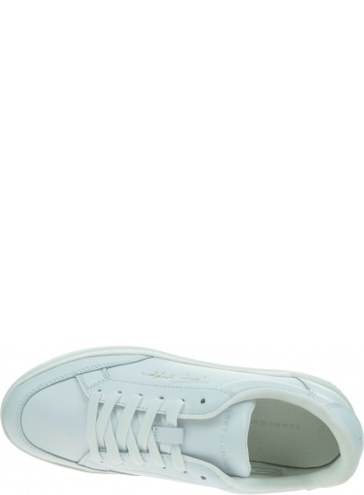 Sneakersy TOMMY HILFIGER Th Signature Leather Sneaker FW0FW06665 White YBR