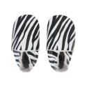 BOBUX 1000-075-02 Zebra Print White Soft Sole 1