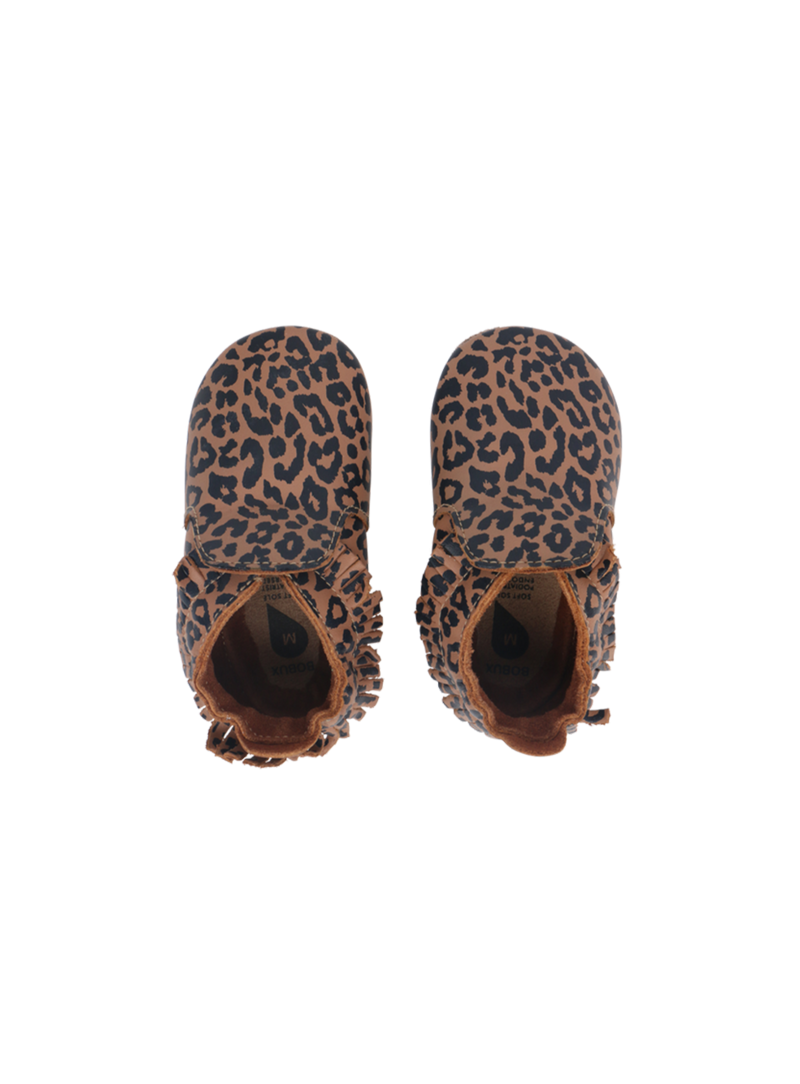 BOBUX Soft Sole 1016-074-13 Leopart Print Caramel