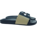 Klapki Męskie TOMMY JEANS Block Archive Poolslide EM0EM01048 Black BDS