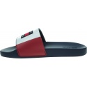 Klapki Męskie TOMMY JEANS Block Archive Poolslide EM0EM01048 Black BDS