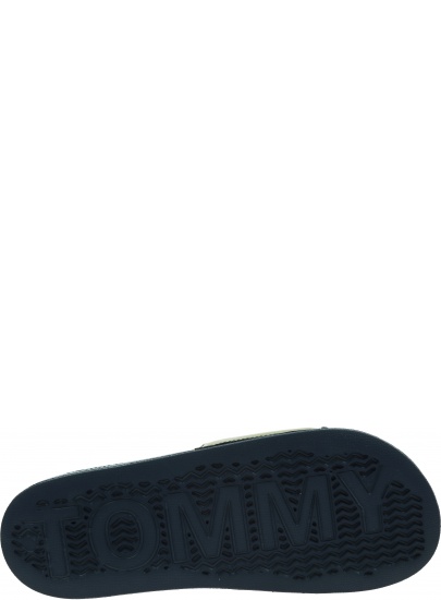 Klapki Męskie TOMMY JEANS Block Archive Poolslide EM0EM01048 Black BDS